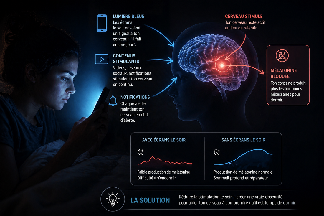 Pourquoi ton téléphone t'empêche vraiment de dormir ?